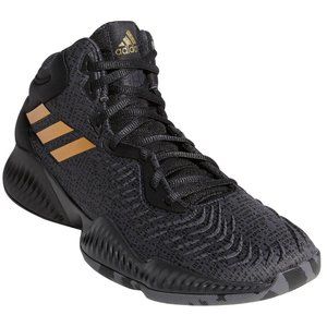 Adidas MAD BOUNCE 2018 Black/Gold Men's Size 7.5
